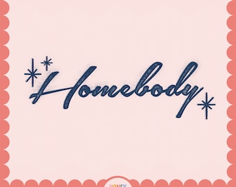 Homebody PNG and Cut-Friendly SVG | Cute Cozy Mama Sublimation File | Funny PNG | Digital Download