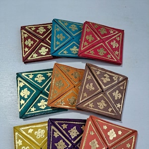 Carteira masculina e feminina de couro, carteira marroquina, conjunto de 2 carteiras, presente de aniversário, aniversário para o pai, bolsa de couro marroquina unissex