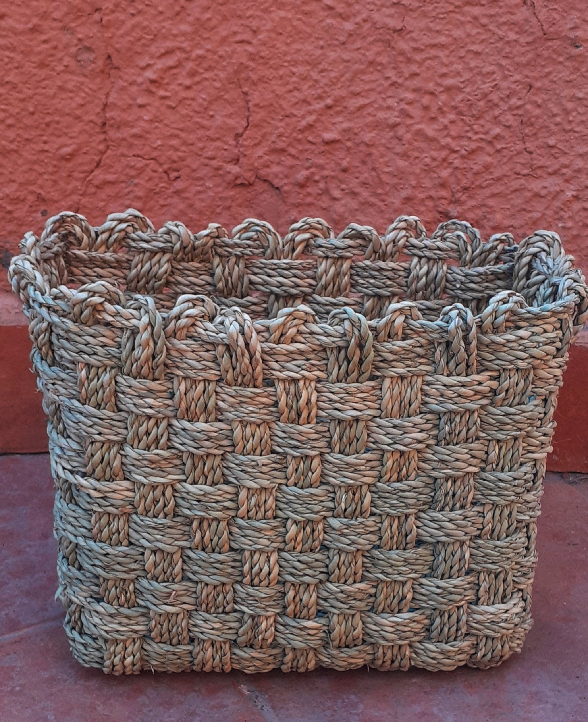 Conjunto de 3 cestas hechas de fibras naturales / cestas de | Etsy