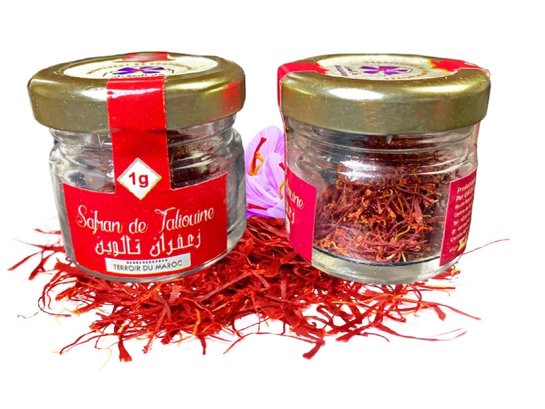 Red Saffron Organic, Moroccan Saffron, Organic Spice, Saffron 100 Pure