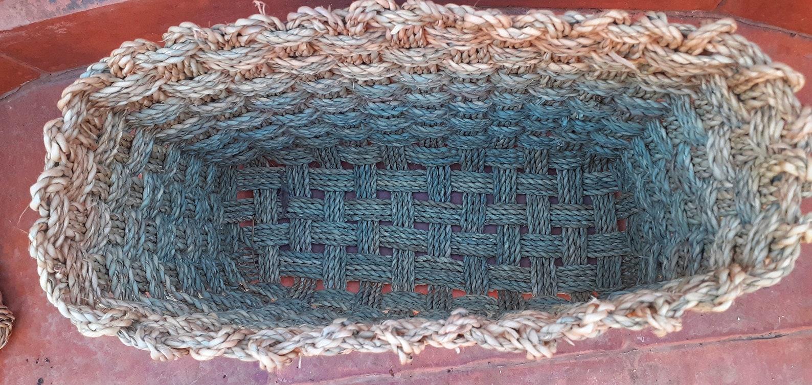 Conjunto de 3 cestas hechas de fibras naturales / cestas de | Etsy