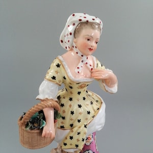 Antique porcelain figurine Samson, Edmé et Cie Paris, Derby style, 19th С