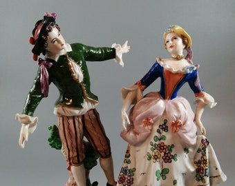 Antique porcelain figurine Sitzendorf,c.1870