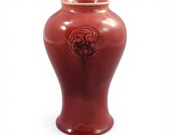 Vaso Flamminian in porcellana Moorcroft, epoca edoardiana, per Liberty, circa 1905.