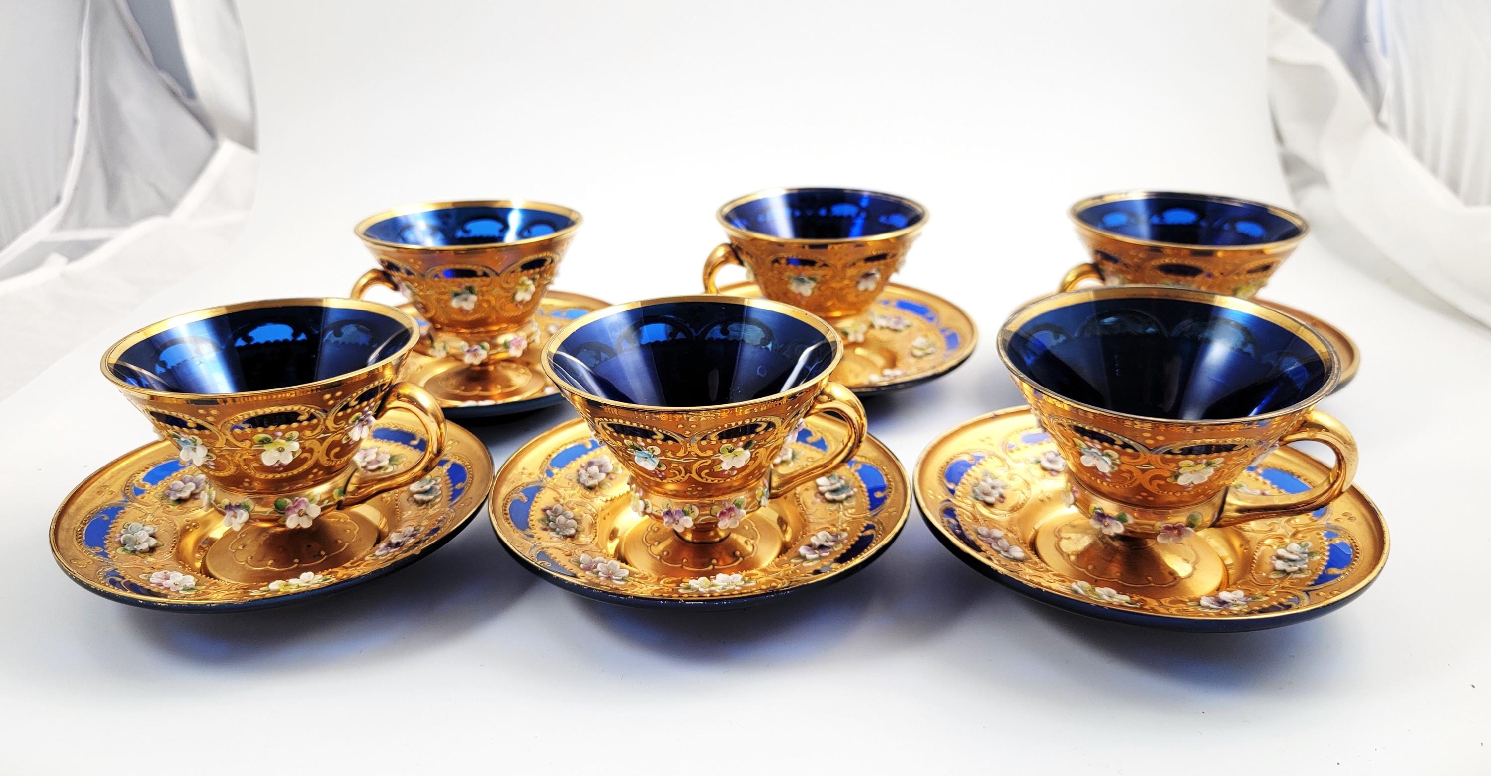 Moser glass tea cup - Etsy 日本