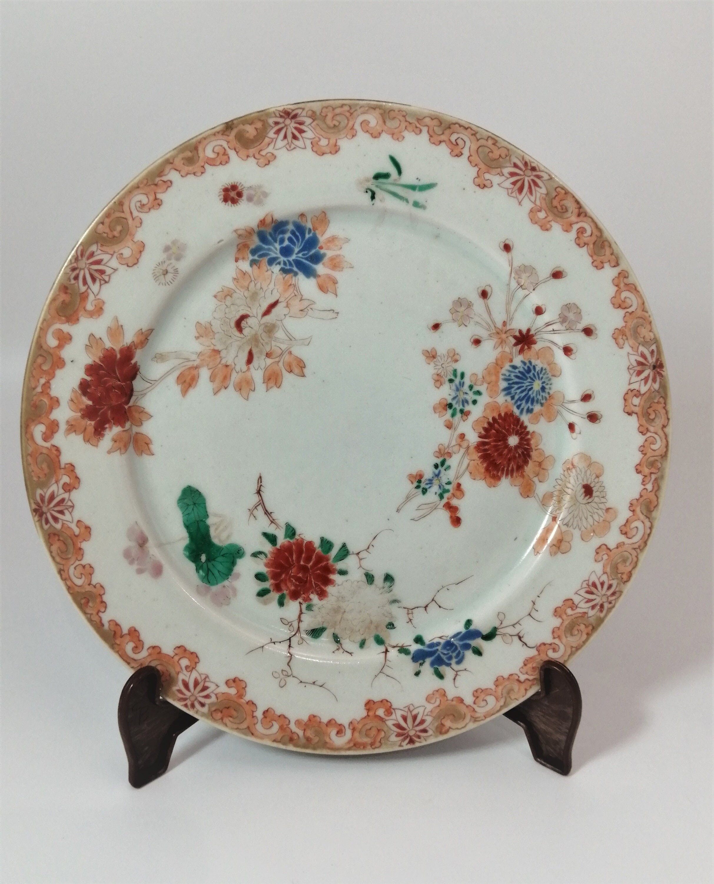 古伊萬里牡丹紋八角皿 花模様　明治時代 アンティーク有田伊万里焼皿：江戸・明治牡丹文様 - Etsy 日本