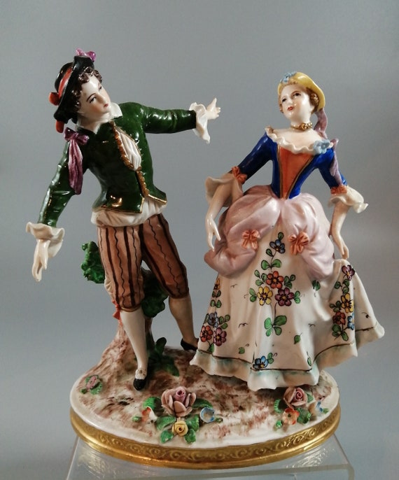 Antike Porzellan Figur Sitzendorf,um 1870