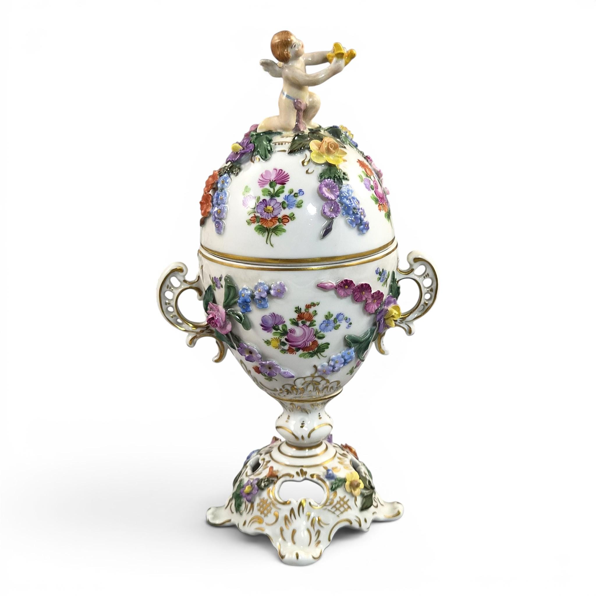 Antique dresden vase - Etsy 日本