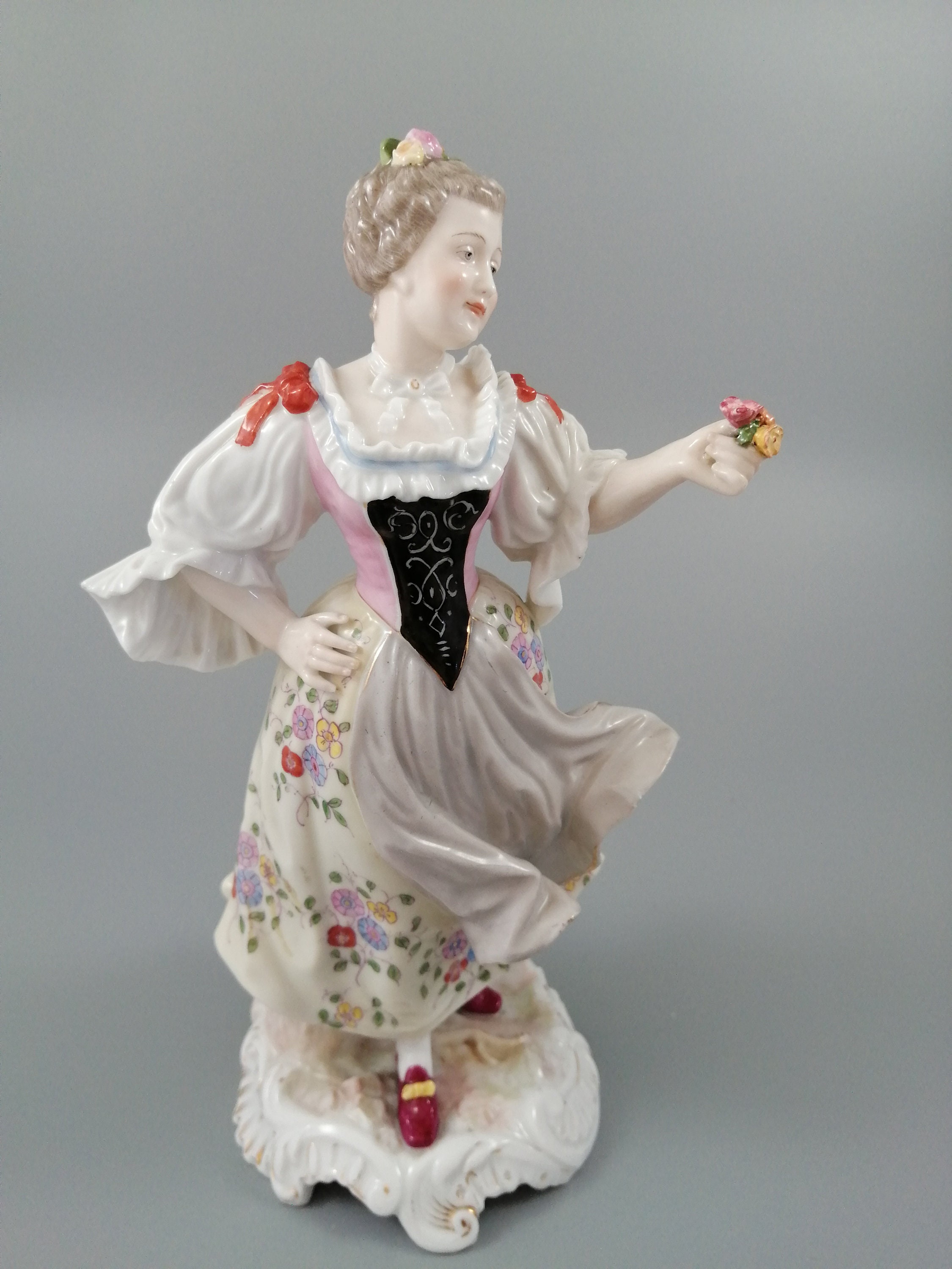 Antique Porcelain Figurine , Rauenstein, 19th C. Etsy UK