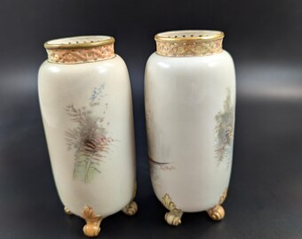 ジェームズ・スティントン作、ロイヤルウースターの花瓶（キジの絵が 