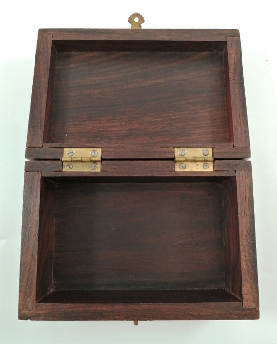 Antique rosewood jewellery box, mid 19th century. - image 8