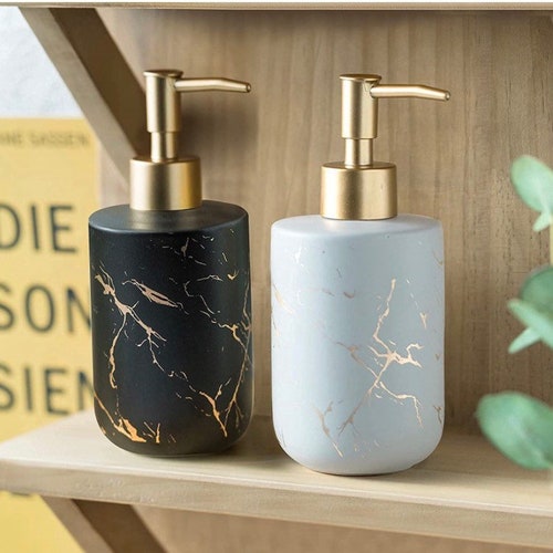 Personalised Reusable Ceramic Soap Dispenser / Kitchen Soap Etsy UK