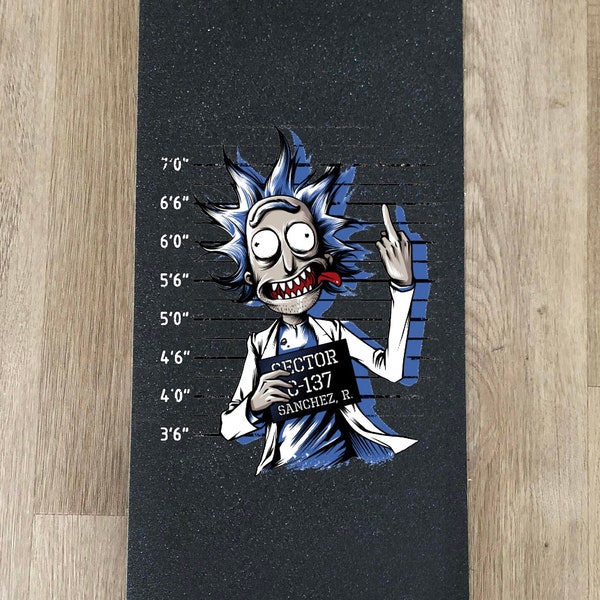 Rick and Morty Skateboard Etsy