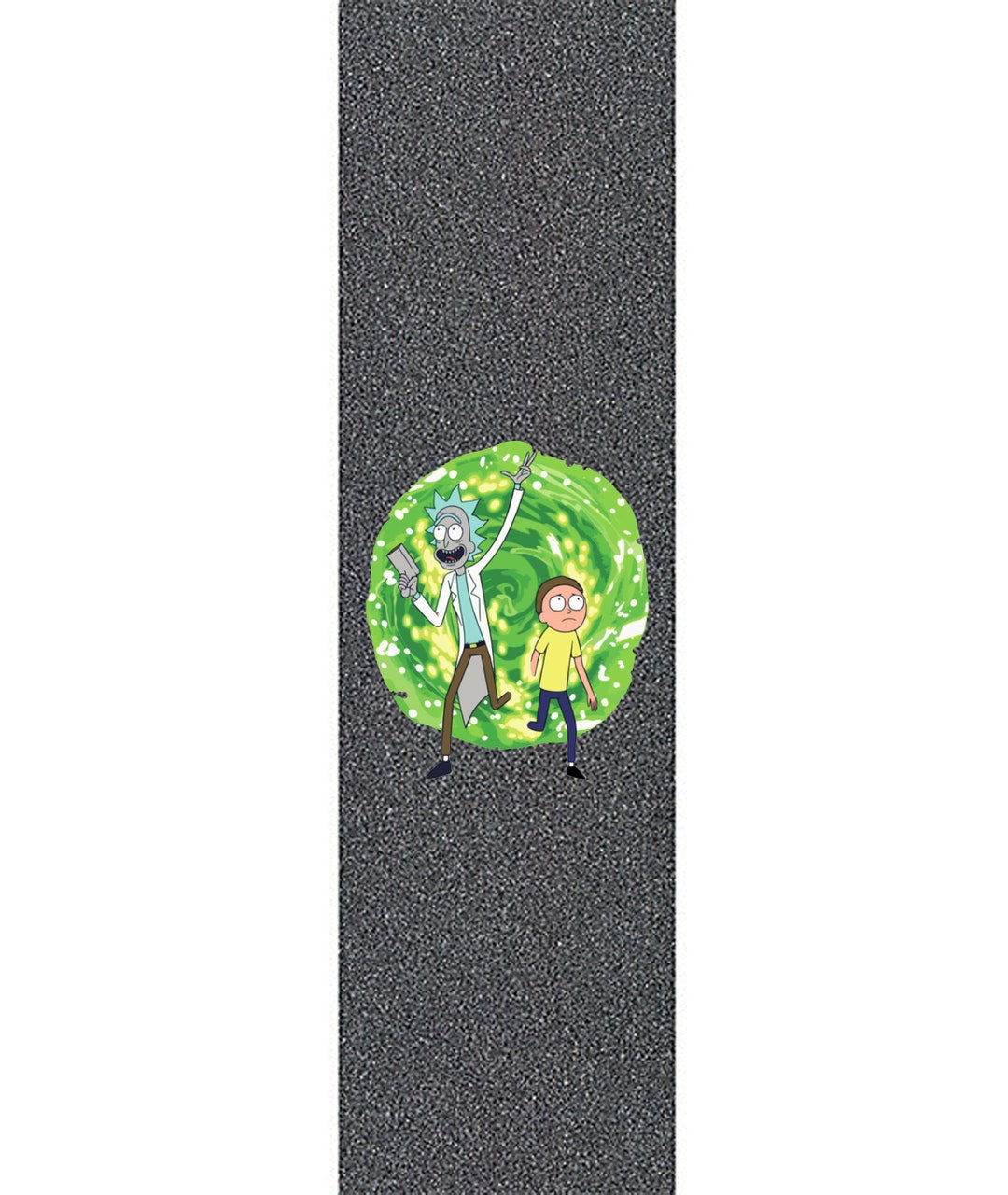 Rick and Morty Portal Skateboard Grip Tape Etsy