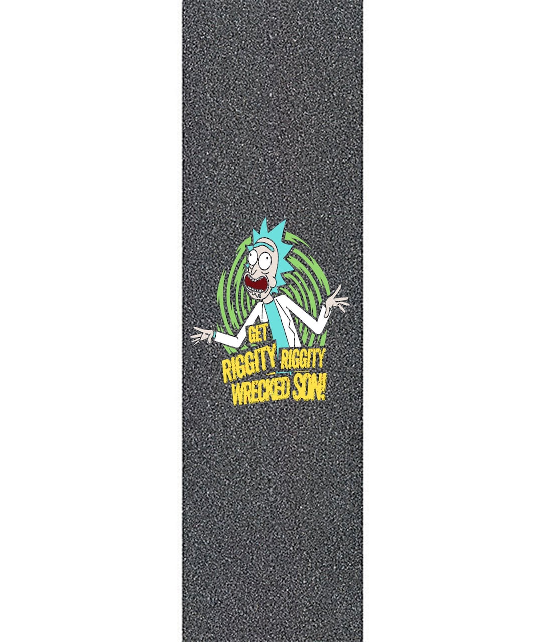 Rick and Morty Get Wrecked Son Skateboard Grip Tape Etsy
