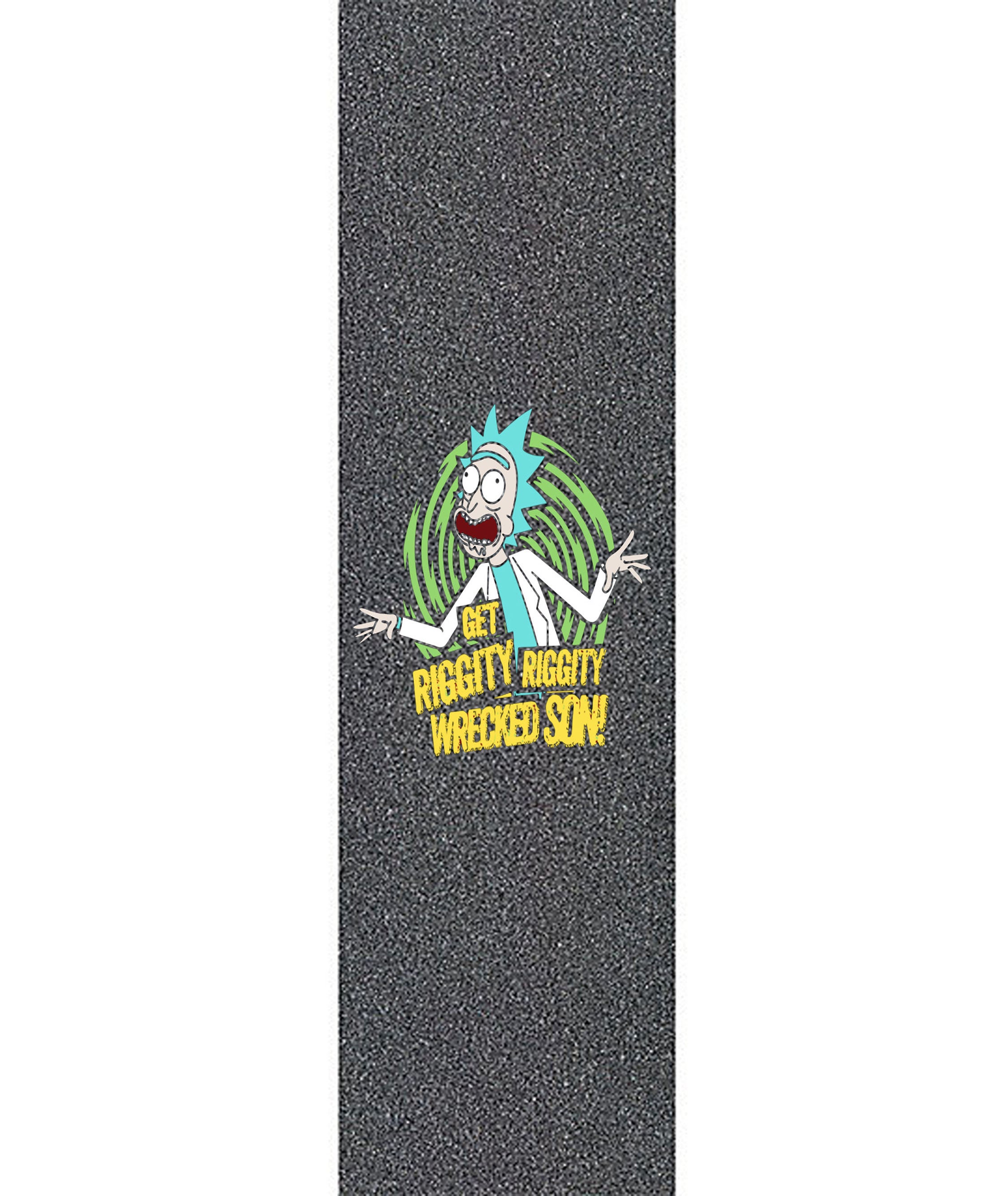 Rick and Morty Get Wrecked Son Skateboard Grip Tape Etsy