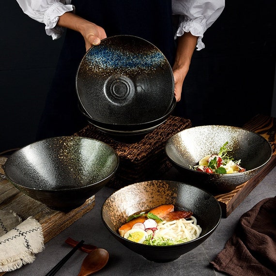 Ceramic ramen bowl deals