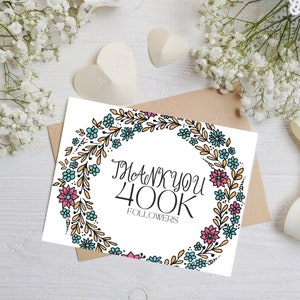 Biglietto di ringraziamento, Biglietto modificabile, Biglietto d'auguri, Biglietto premuroso, Biglietto digitale.
