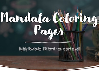 Printable Mandala Coloring Pages