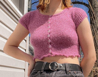 The Henrietta Blouse Knitting Pattern (Size Inclusive) *PATTERN ONLY*