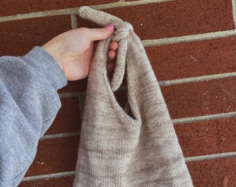 Bunny Bag Knitting Pattern (Project Bag, Handbag, Clutch)