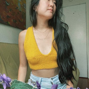 The Nightshade Tank Knitting Pattern (size inclusive)