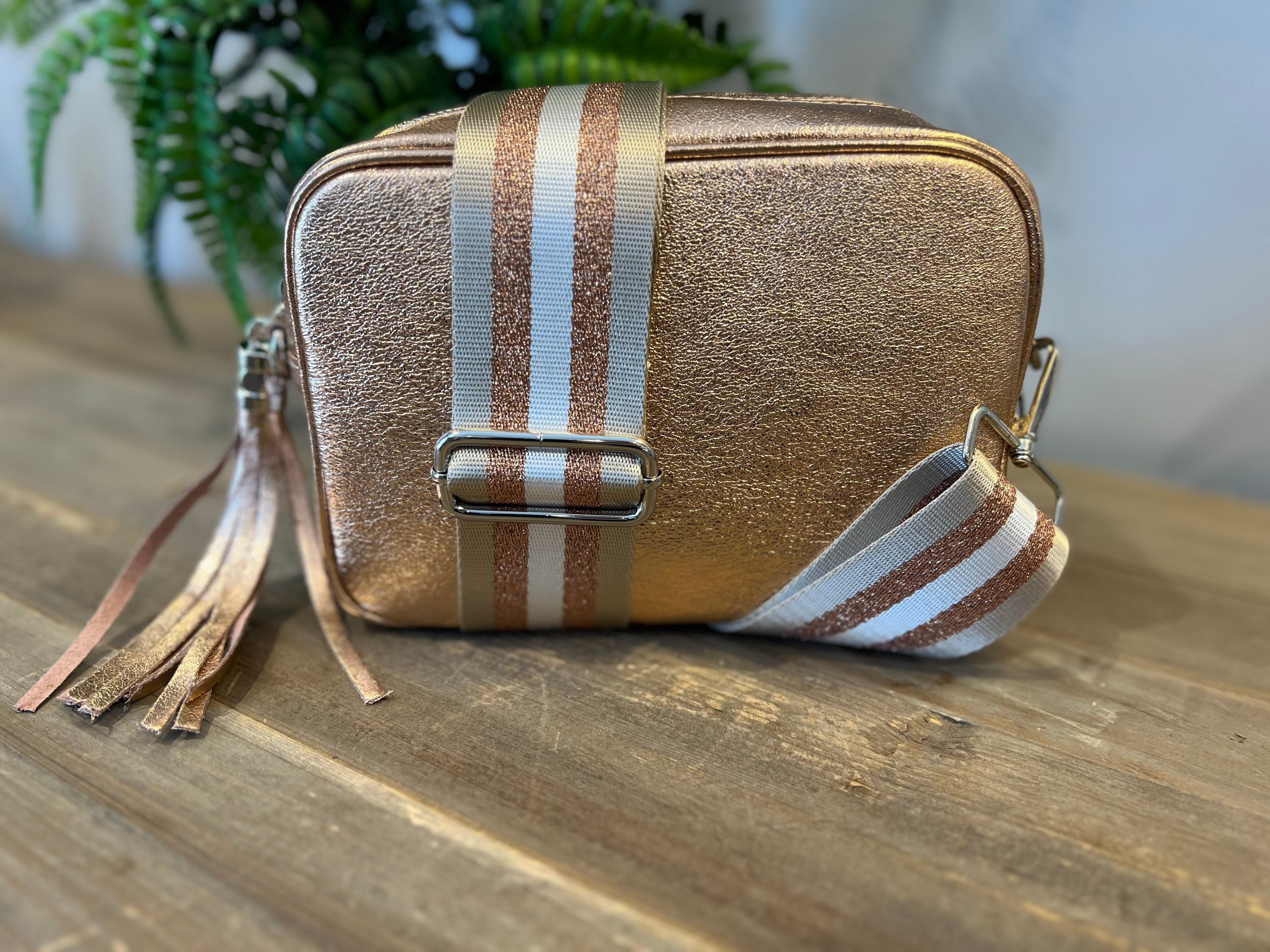 Crossbody rose gold hotsell