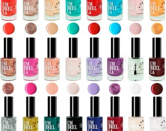Set van 24 nagellakken - 24 levendige kleuren Flessen van 11 ml Sneldrogend en duurzaam