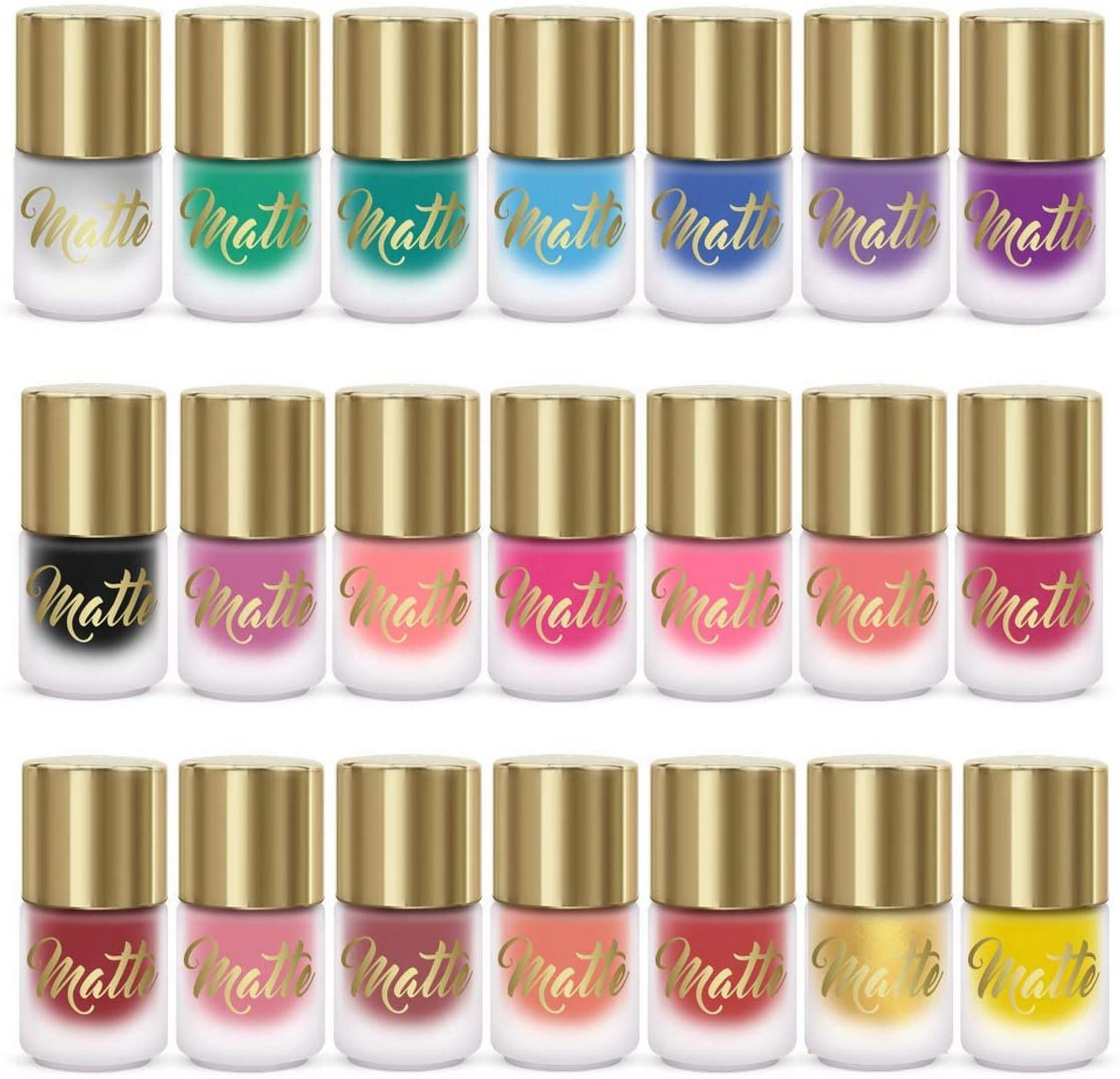 Make Your Nails Look Elegant with MI Fashion's Matte Polish Set