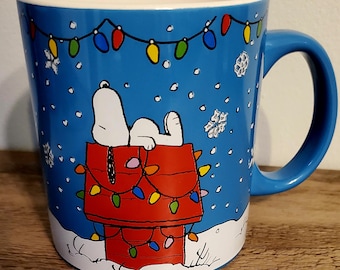 Peanuts SNOOPY Oversized Holiday Christmas Mug