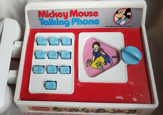 THＥ ＭIＣＫＥＹ ＰＨＯNＥ！ Disney Channel Mickey phone found at thrift store. Anyone