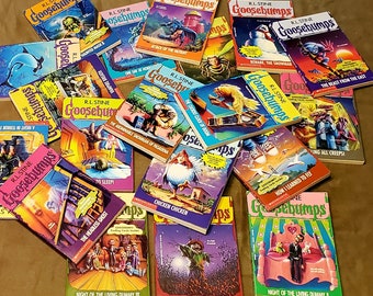 Goosebumps by R.L. Stine Retro Horror Fiction from the 1990's YOU PICK