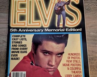 A Tribute to the Films of Elvis VINTAGE Magazine 1982