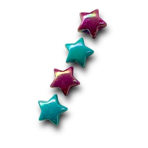 STAR STUD HAIR CLIP LARGE PALE ROSE STAR STUD HAIR CLIP LARGE PALE ROSE