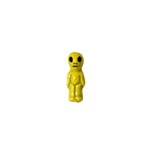 Alien Perlen, peruanische Keramikperlen, Keramik Alien Perlen, Fantasy Perlen, Alien Schmuck