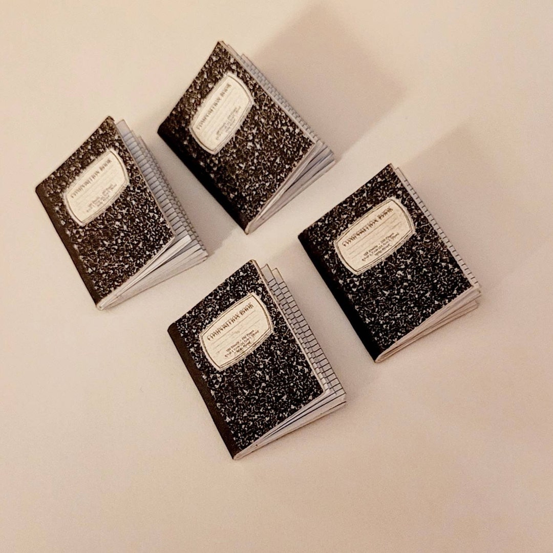 DOITOOL 150-Piece Miniature White Books For Dollhouse - 1:12 Scale Blank Books For Dollhouse Bookshelf Decoration