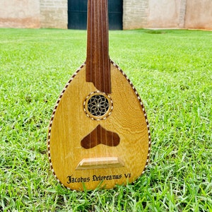 Laute Musik (pesonalisiert Wir schreiben für Sie, was Sie in Laute wollen), Oud-Instrument-Saiten-Melodien, Musikinstrument, handgefertigtes arabisches Oud