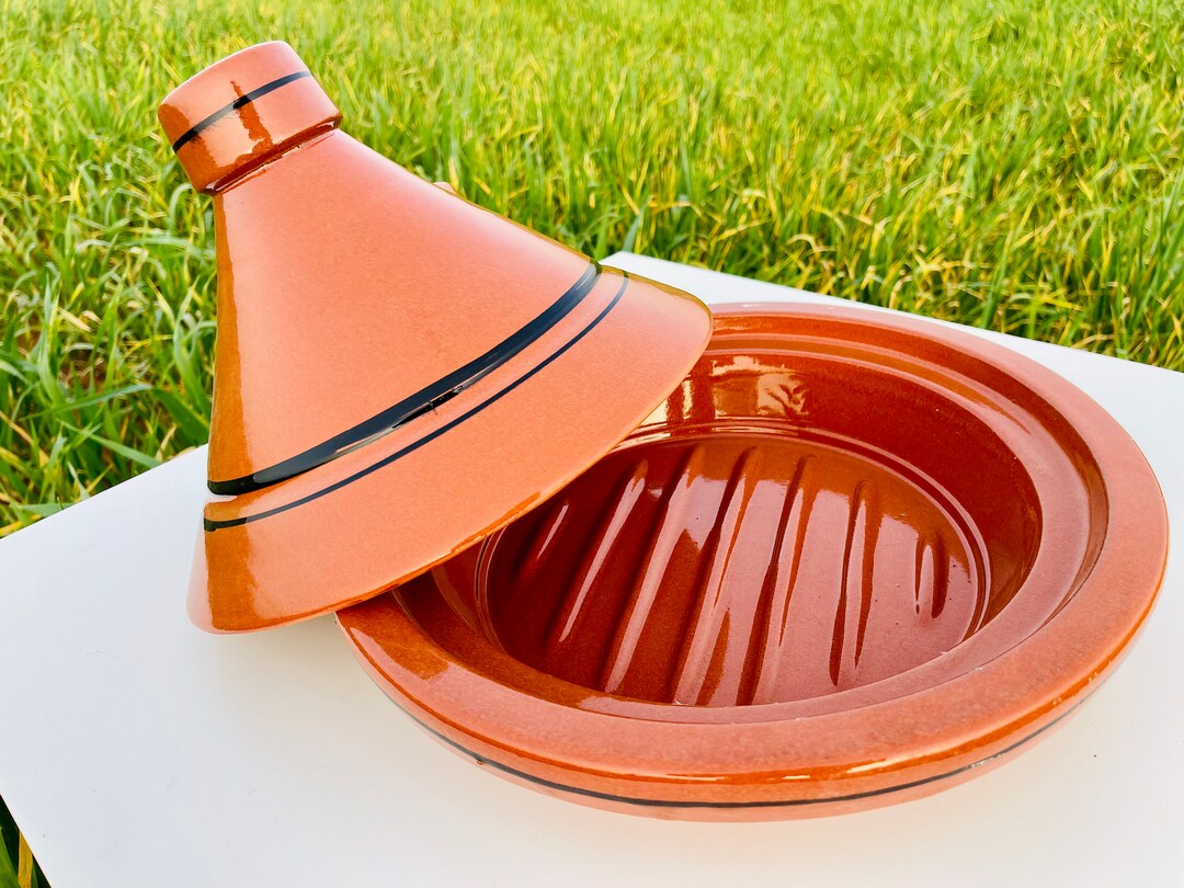 13large Tagine for Cooking, 100 Handmade Ceramic Tajine for Your
