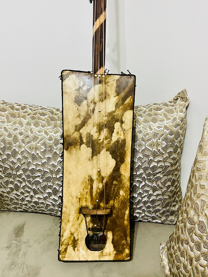 Moroccan Pro Gnawa Instrument, Gnawa Music, Handmade Guembri With Extra ...