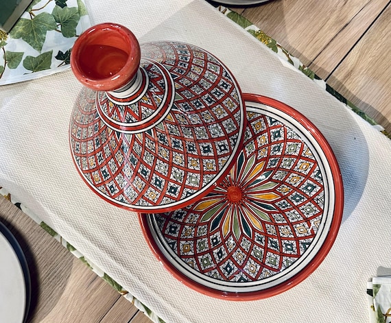 Large Moroccan Serving Tagine 12" Diameter – Haven Furnishings Ltd