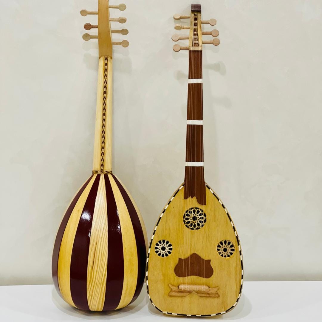 リュート音楽ウード楽器、「5/6/7/11」弦チューン、手作りアラビア