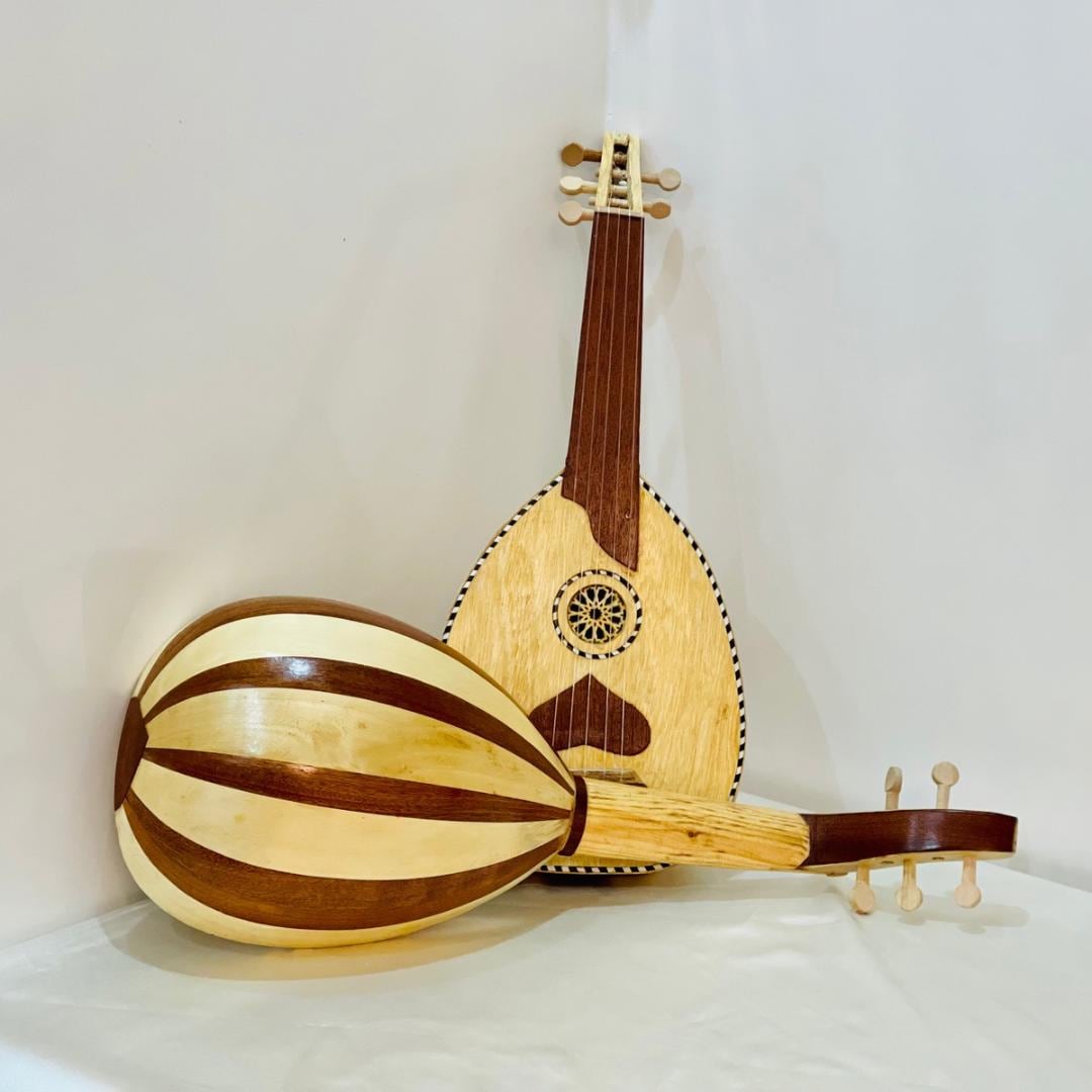 リュート音楽ウード楽器、「5/6/7/11」弦チューン、手作りアラビア