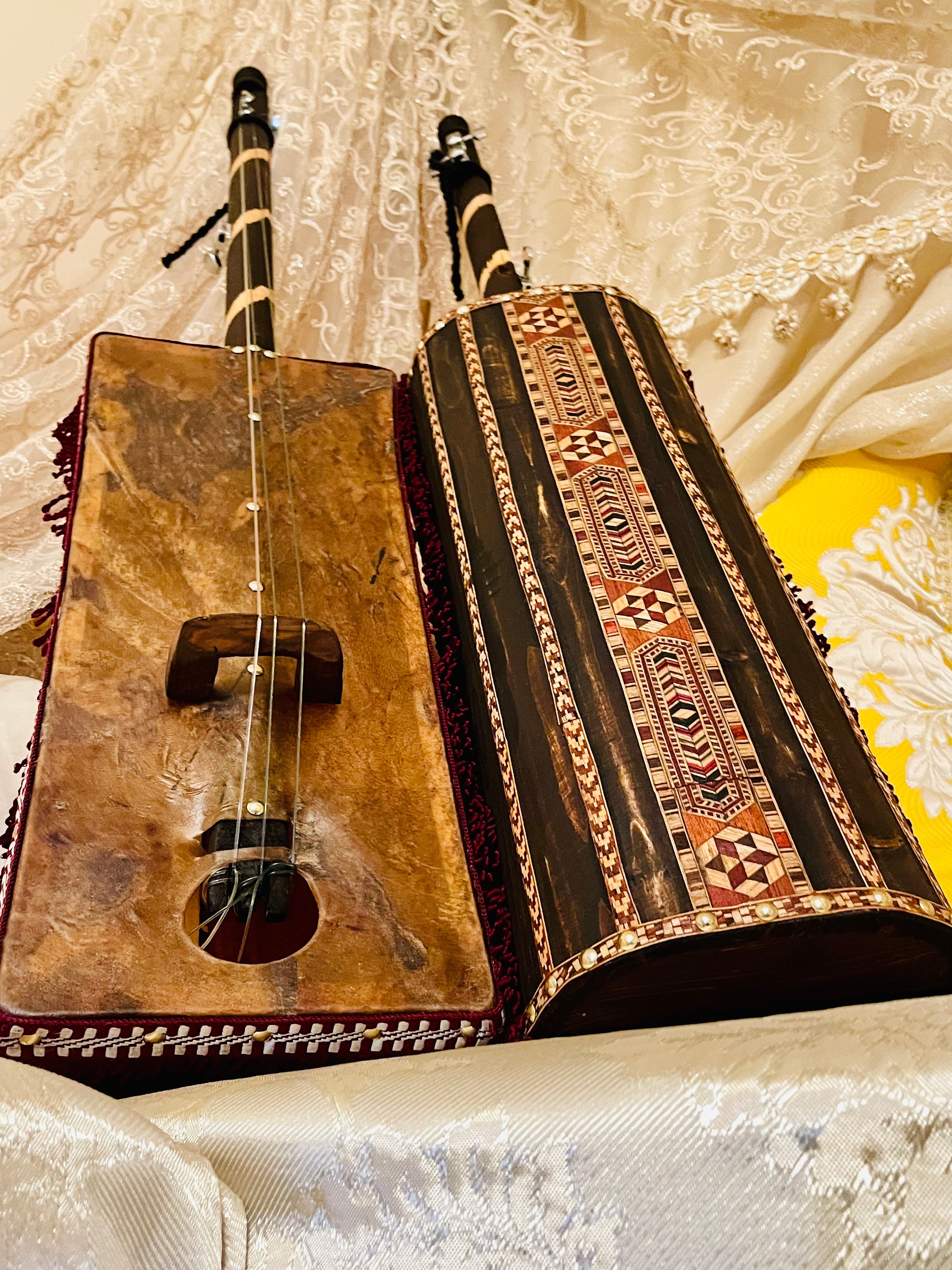 Moroccan Pro Gnawa Instrument, Gnawa Music, Handmade Guembri With Extra ...