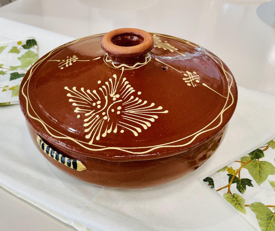 Large Moroccan Tagine, Handmade Clay Tagine, Stove Cooking Oven Cooking