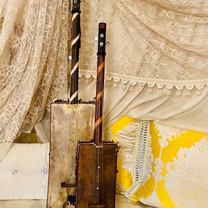 Moroccan Pro Gnawa Instrument, Gnawa Music, Handmade Guembri With Extra ...