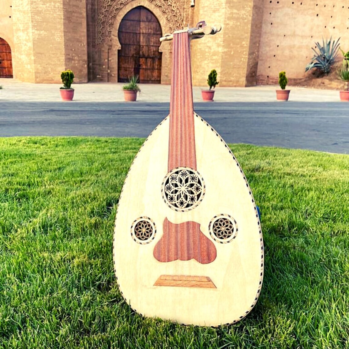 Oud Lute Music Instrument 11 Strings Tunes Handmade Arabic Etsy