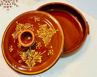 Moroccan Ceramic Tagine For Cooking and Serving, Handmade and Hand-Painted Tajine Large Tagine Pot, Kitchen Utensils, Lead Free