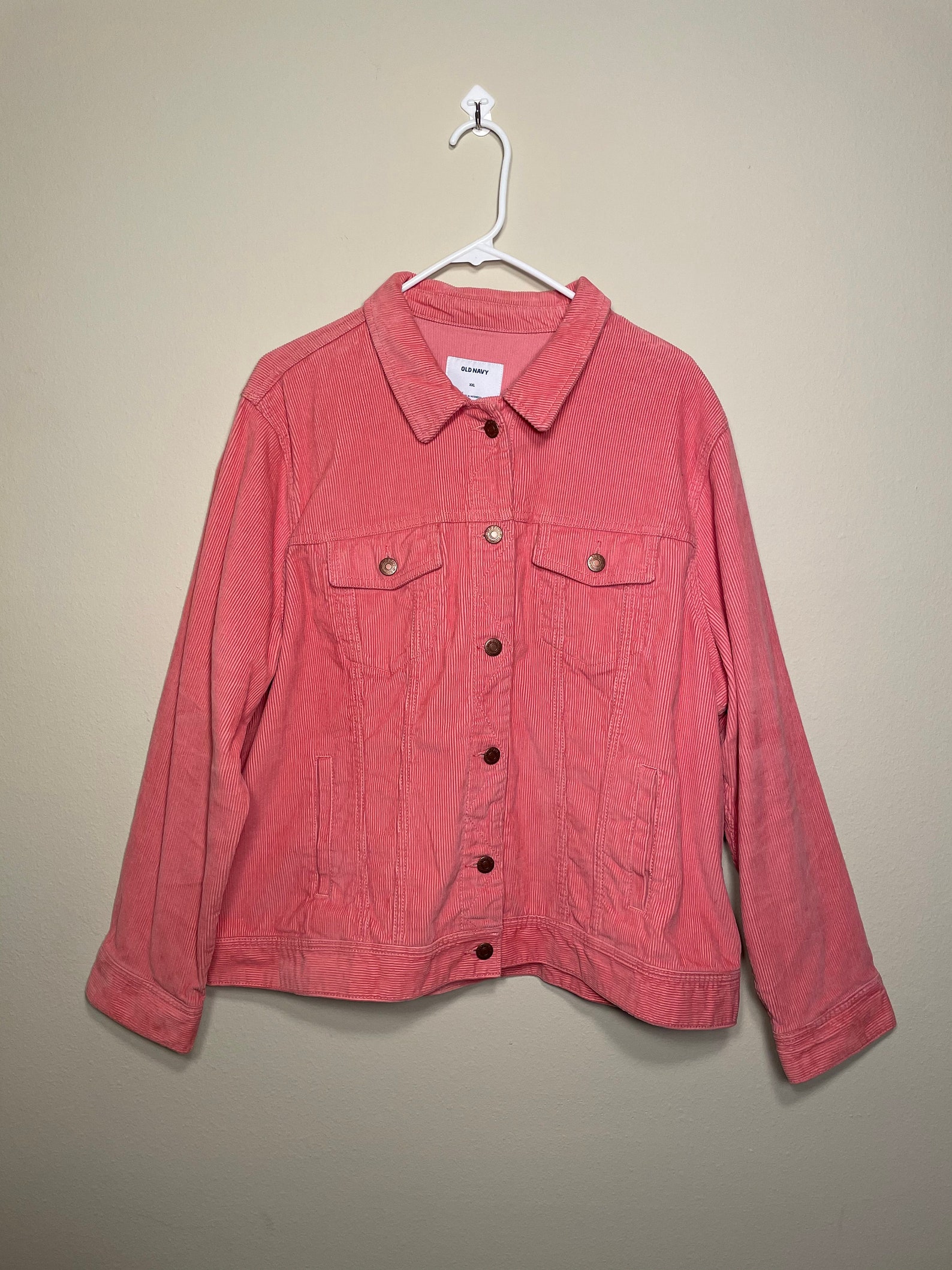 Pink Corduroy Jacket Etsy