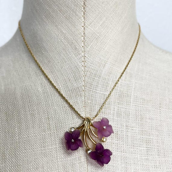 Christian dior necklace flower - Gem