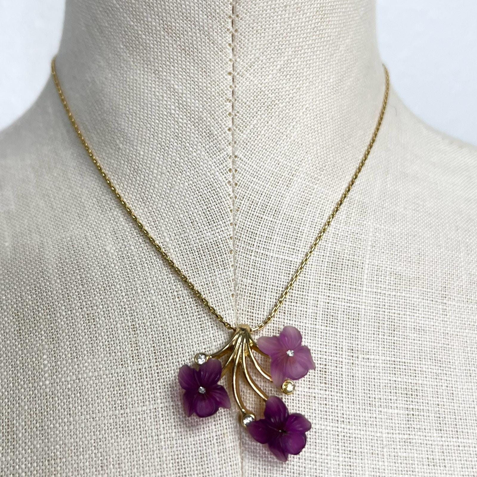 Dior Flower Necklace - Etsy